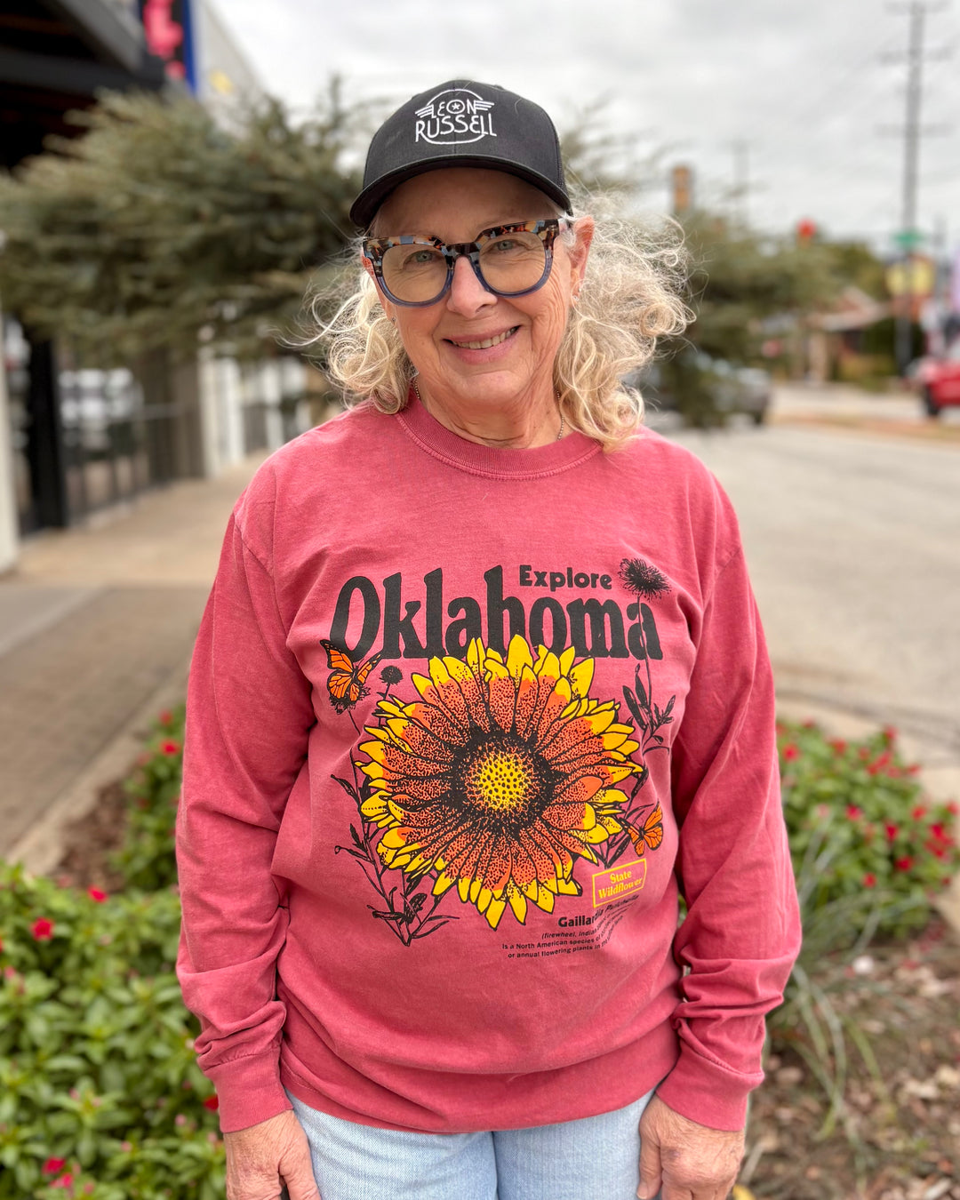 Oklahoma Wildflower Long Sleeve Tshirt
