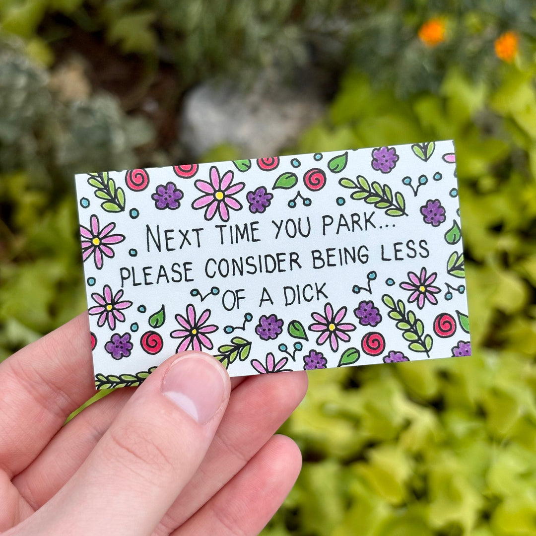 Assorted Bad Parking Card Pack