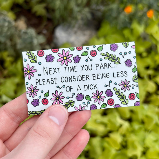 Assorted Bad Parking Card Pack