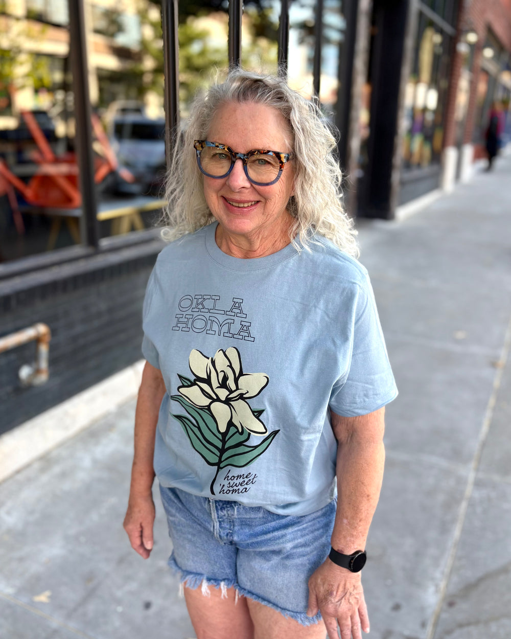 Home Sweet Oklahoma Magnolia Boxy Tshirt