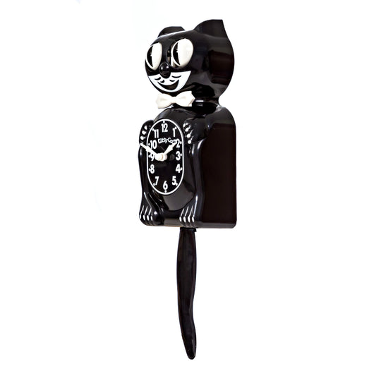 Mini Black Kitty Cat Klock Clock