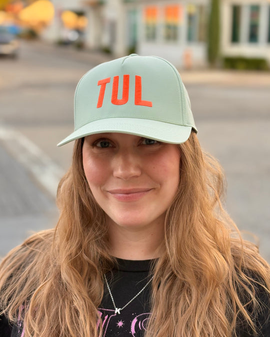 Classic TUL Hat - Mint and Orange