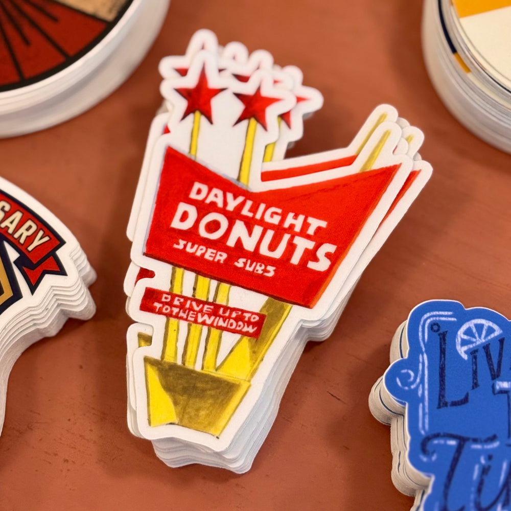 Daylight Donuts Sticker