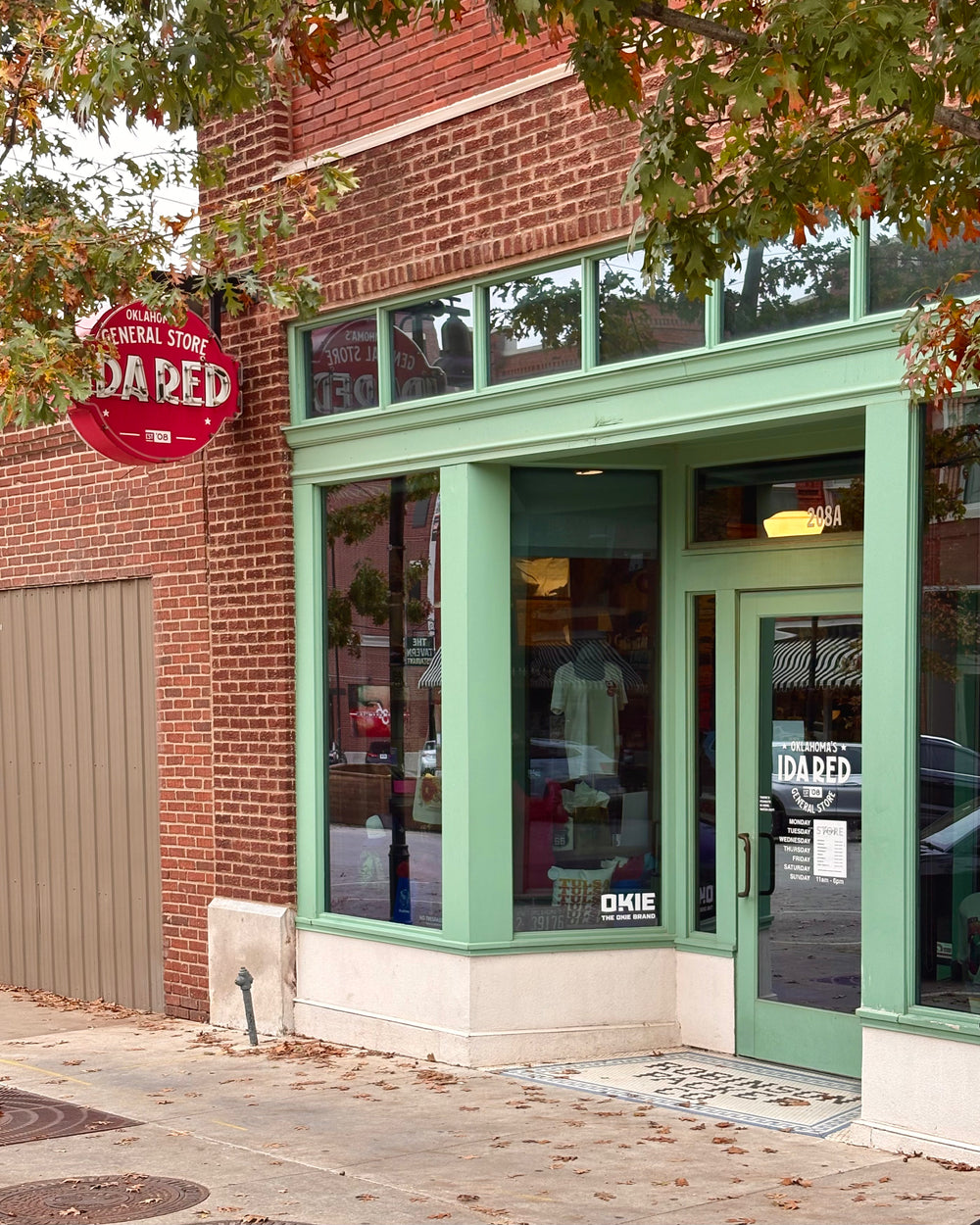 Ida Red on Main Street Coaster