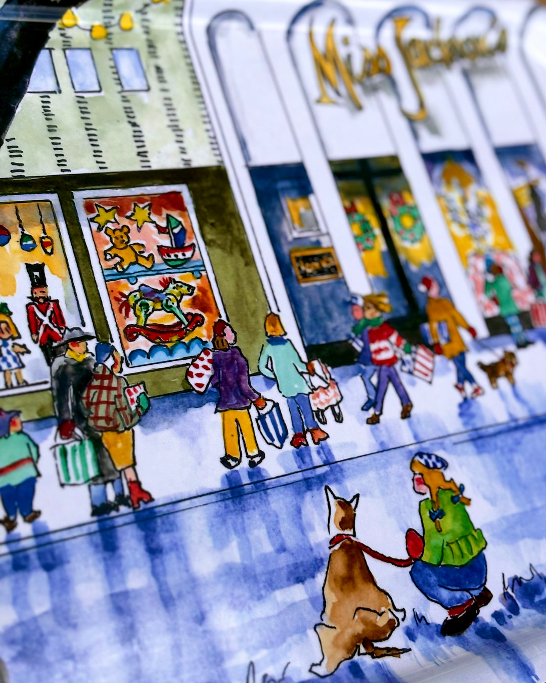 Miss Jackson's Holiday Serving Tray