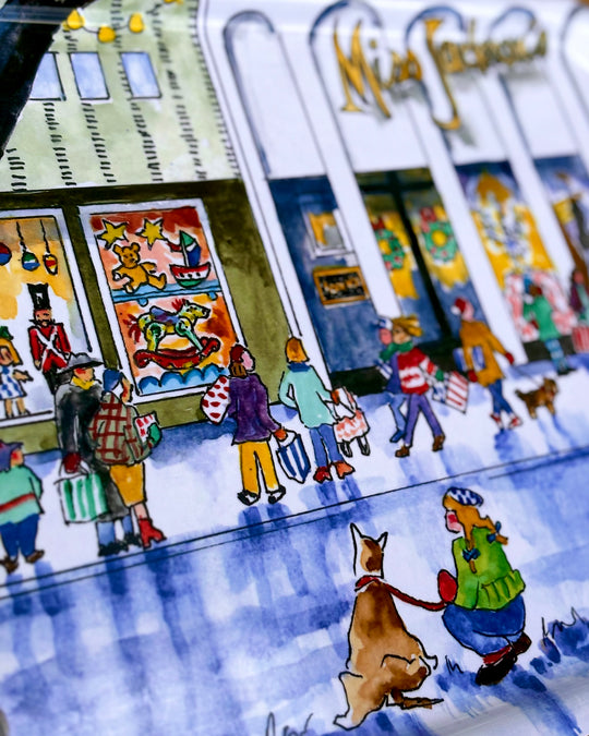 Miss Jackson's Holiday Serving Tray