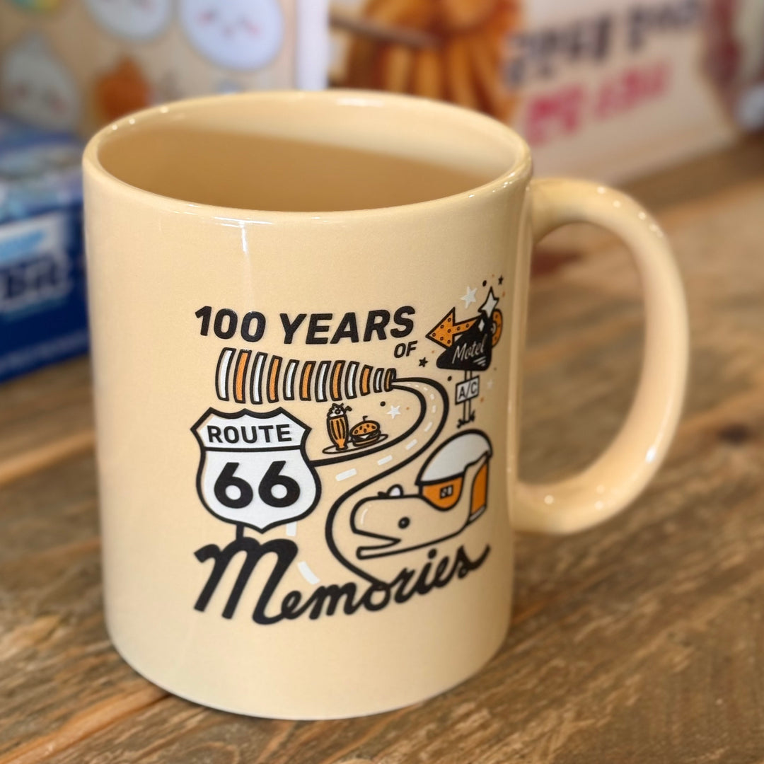 Route 66 100 Years of Memories Yellow Mug
