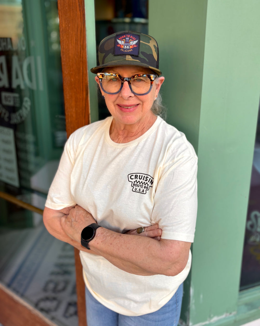 Steady Cruisin Route 66 Tshirt