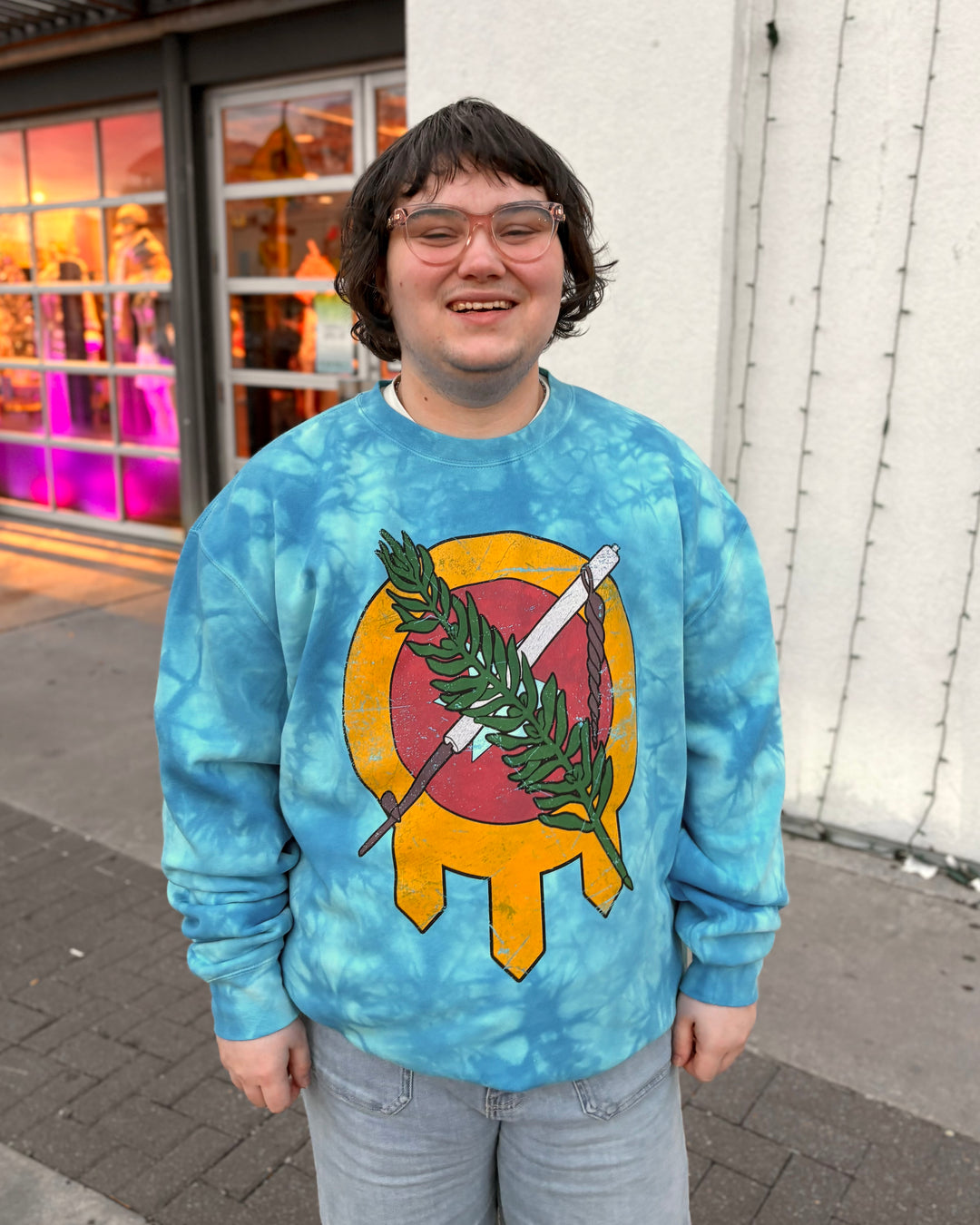 Tulsa x Osage Tie Dye Sweatshirt