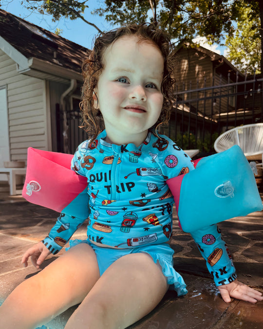 QuikTrip Treats Toddler Girl's Swimsuit