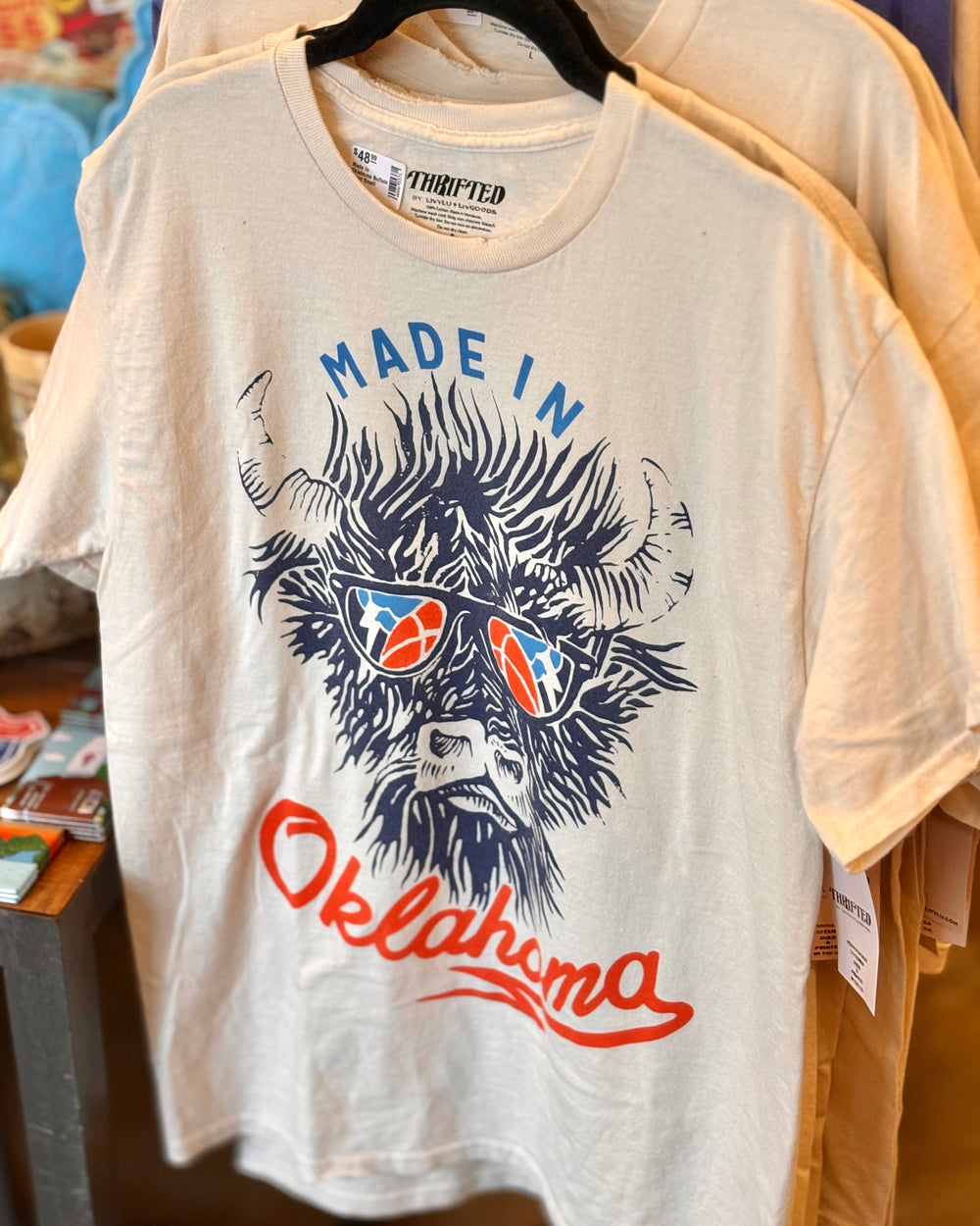 Made In Oklahoma Buffalo Tshirt