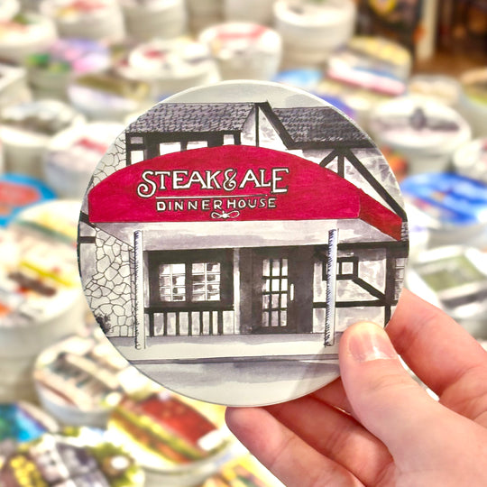 Steak & Ale Coaster
