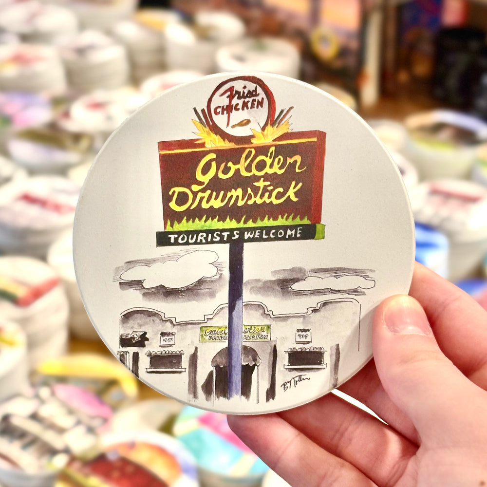 Golden Drumstick Coaster