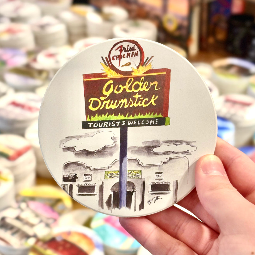 Golden Drumstick Coaster