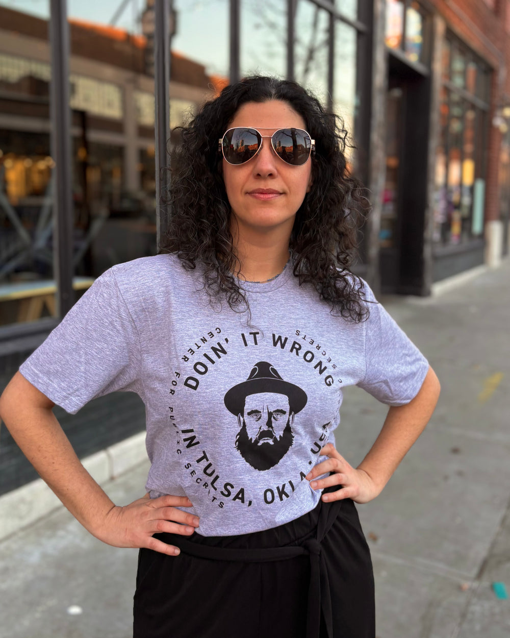 You're Doing It Wrong Tshirt | Center for Public Secrets