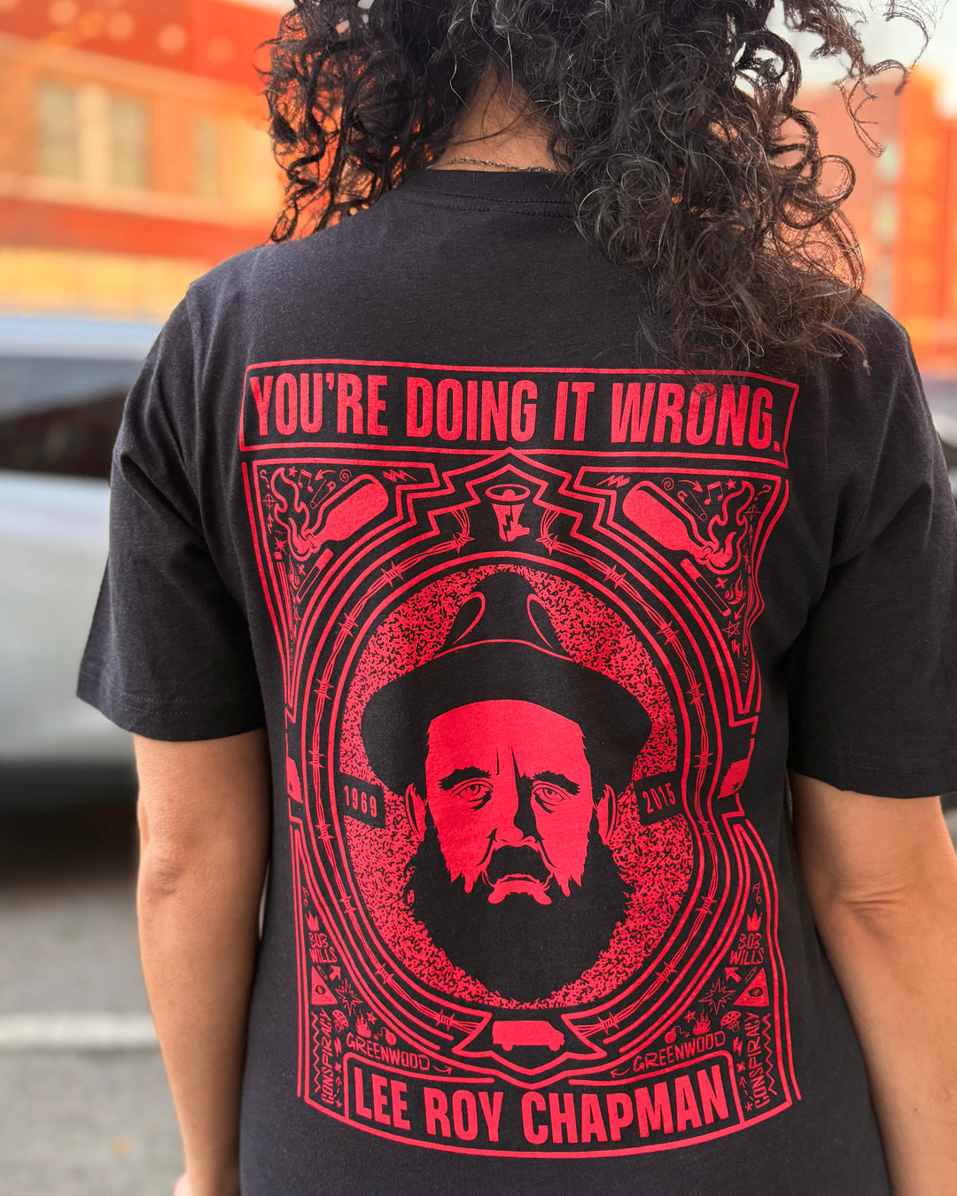 Lee Roy Chapman Tshirt | Center for Public Secrets