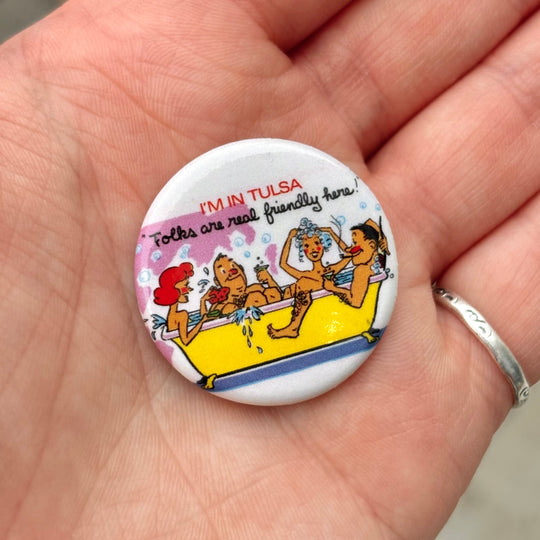 Friendly Tulsa Bath Button
