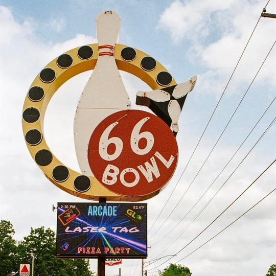 Route 66 Bowl Coaster