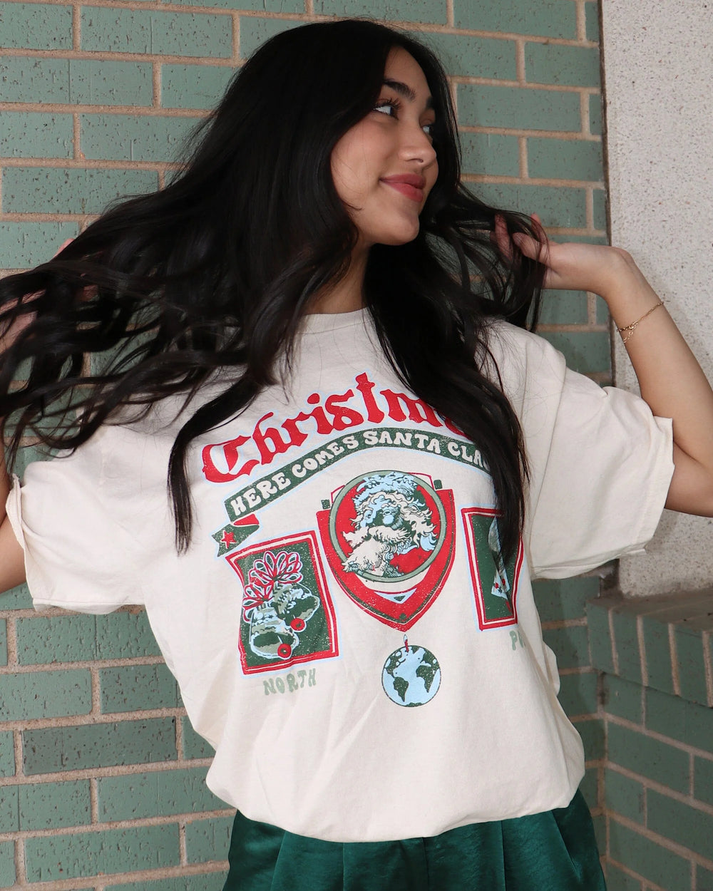 Christmas Patch Tshirt