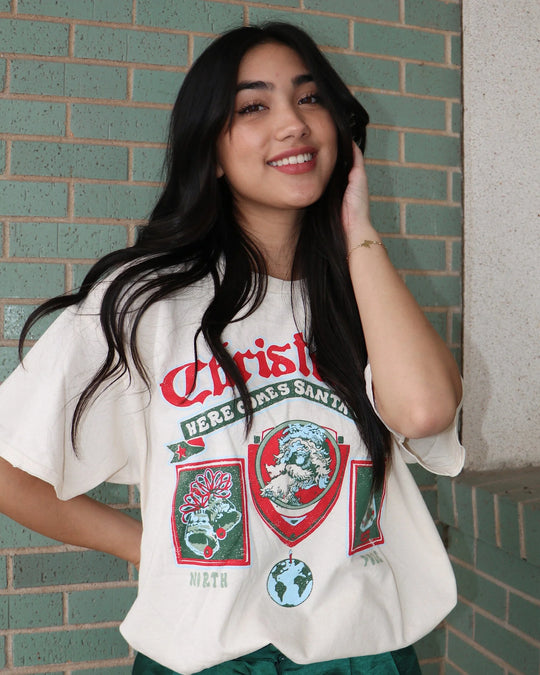 Christmas Patch Tshirt