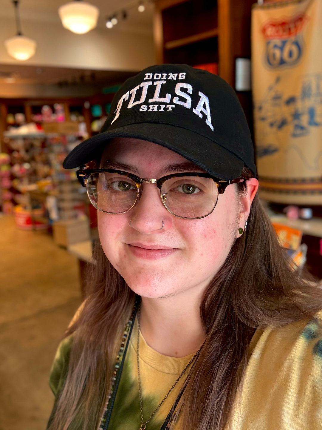 Doing Tulsa Shit Dad Hat Black/White