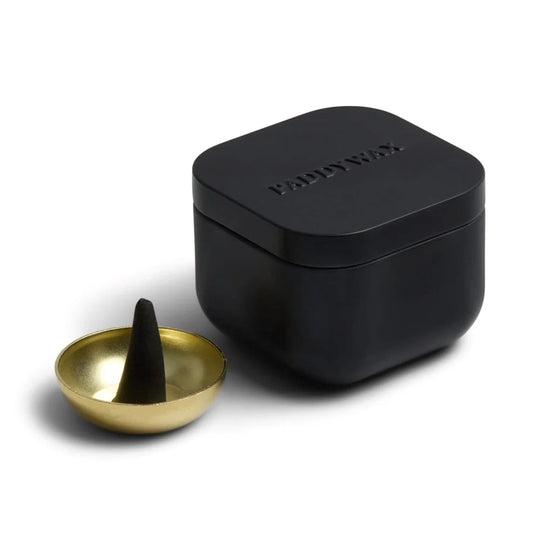 Teak & Tobacco Metal Incense Tin