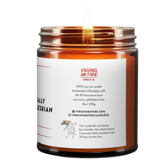 Just A Really Intense Lesbian Energy Candle
