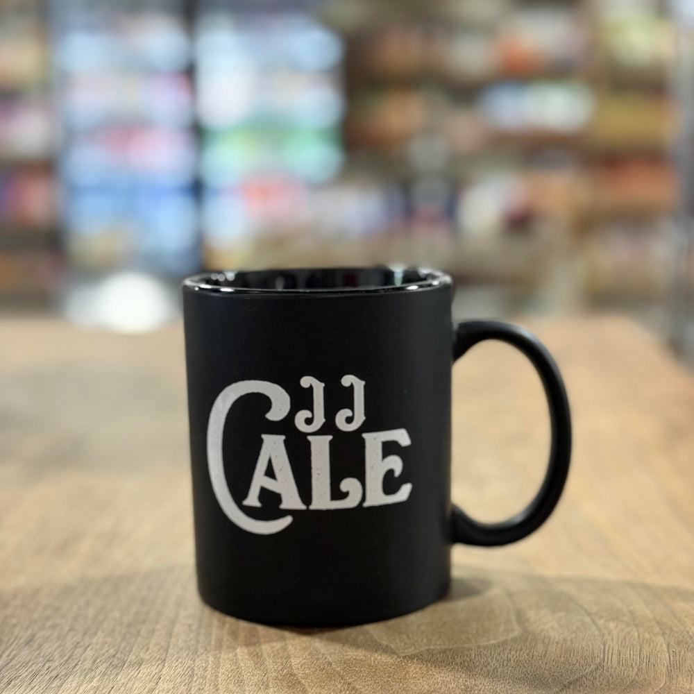 JJ Cale mug – front design, great oklahoma musician gift