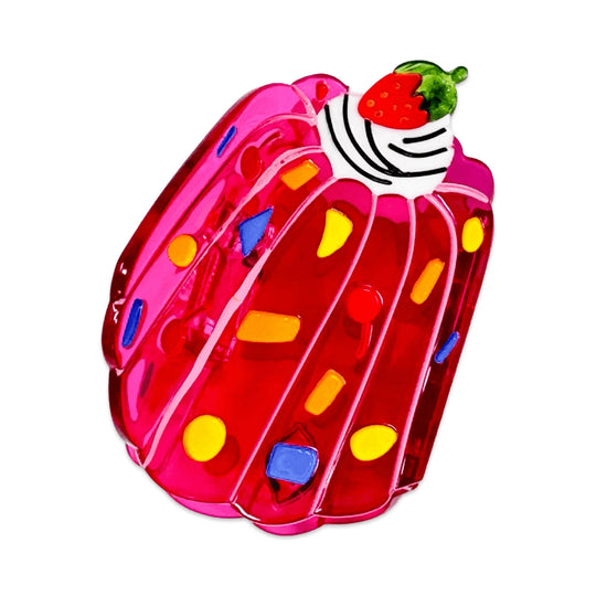 Jello Food Hair Claw Clip