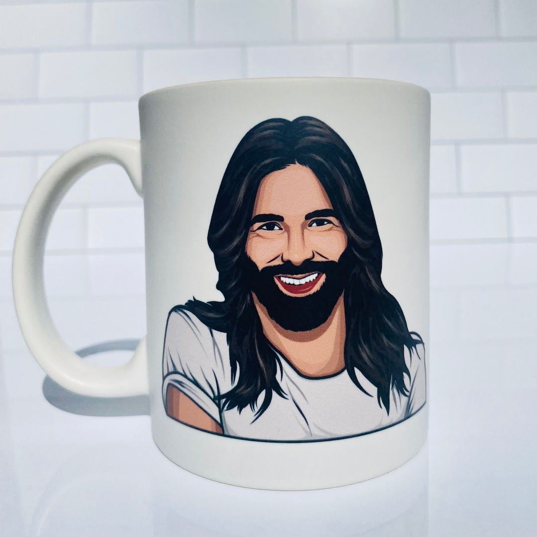 Mug featuring Jonathan Van Ness from Queer Eye for the Straight Guy
