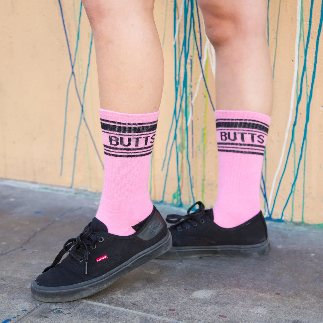 Butts Gym Socks