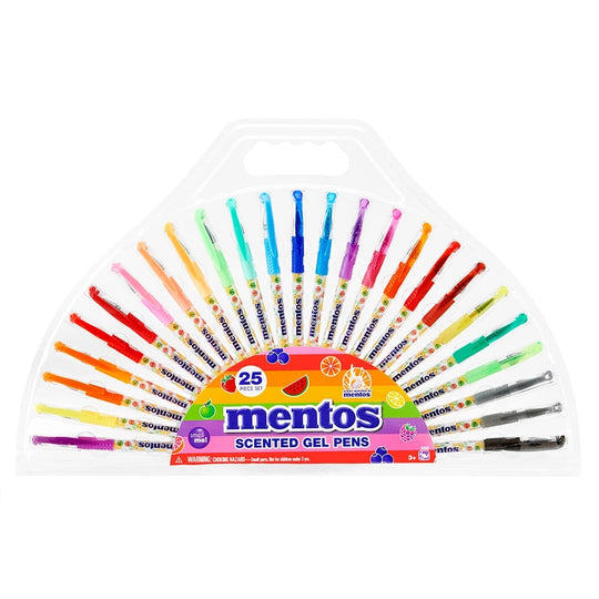 Mentos Scented Gel Pen Set 25ct