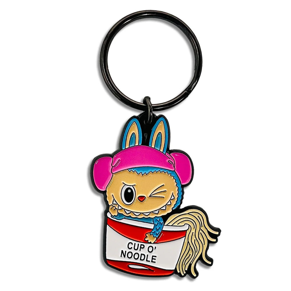 Labubu Ramen Cup Keychain