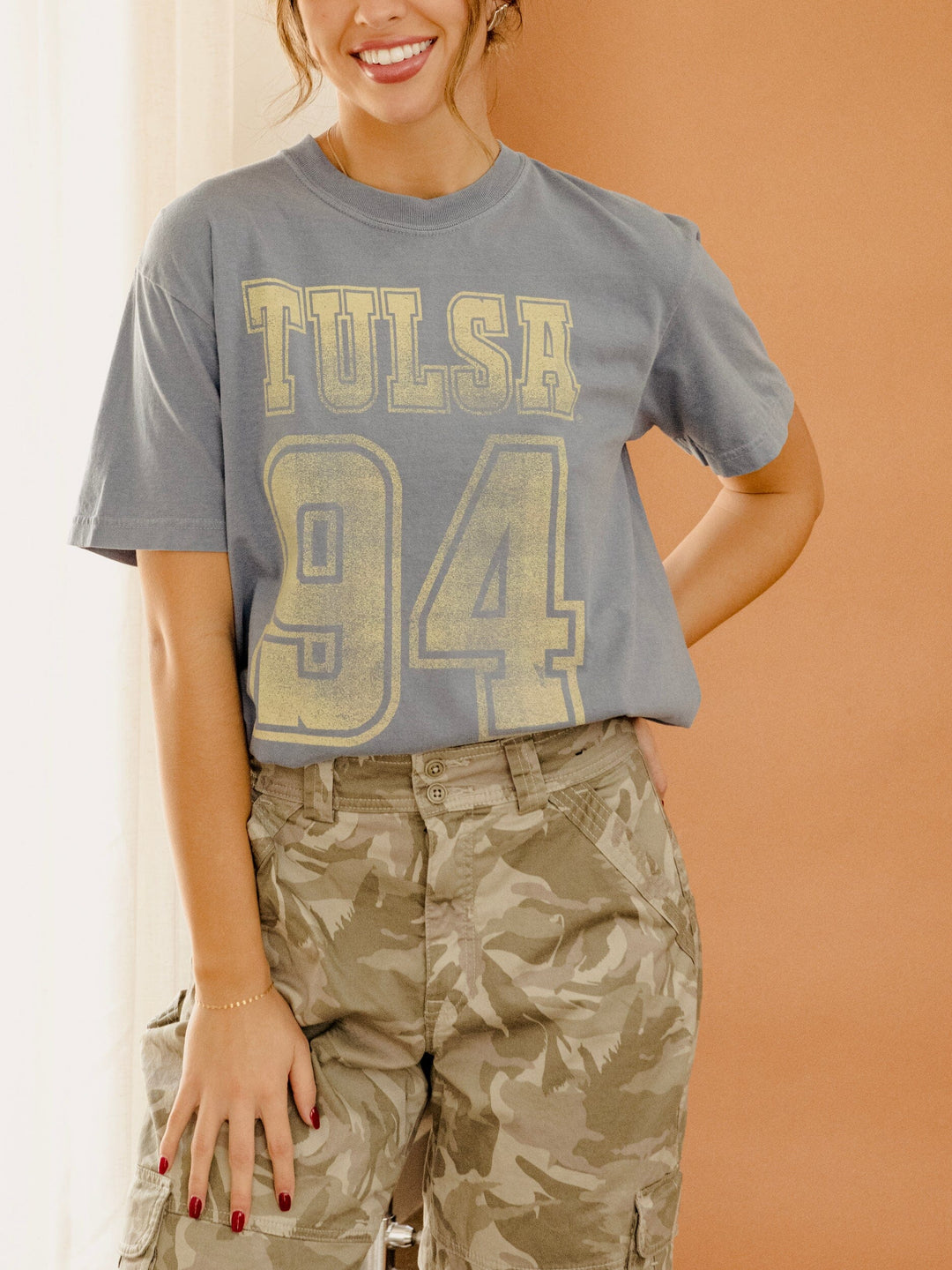 University of Tulsa Hurricane Navy Player Tshirt