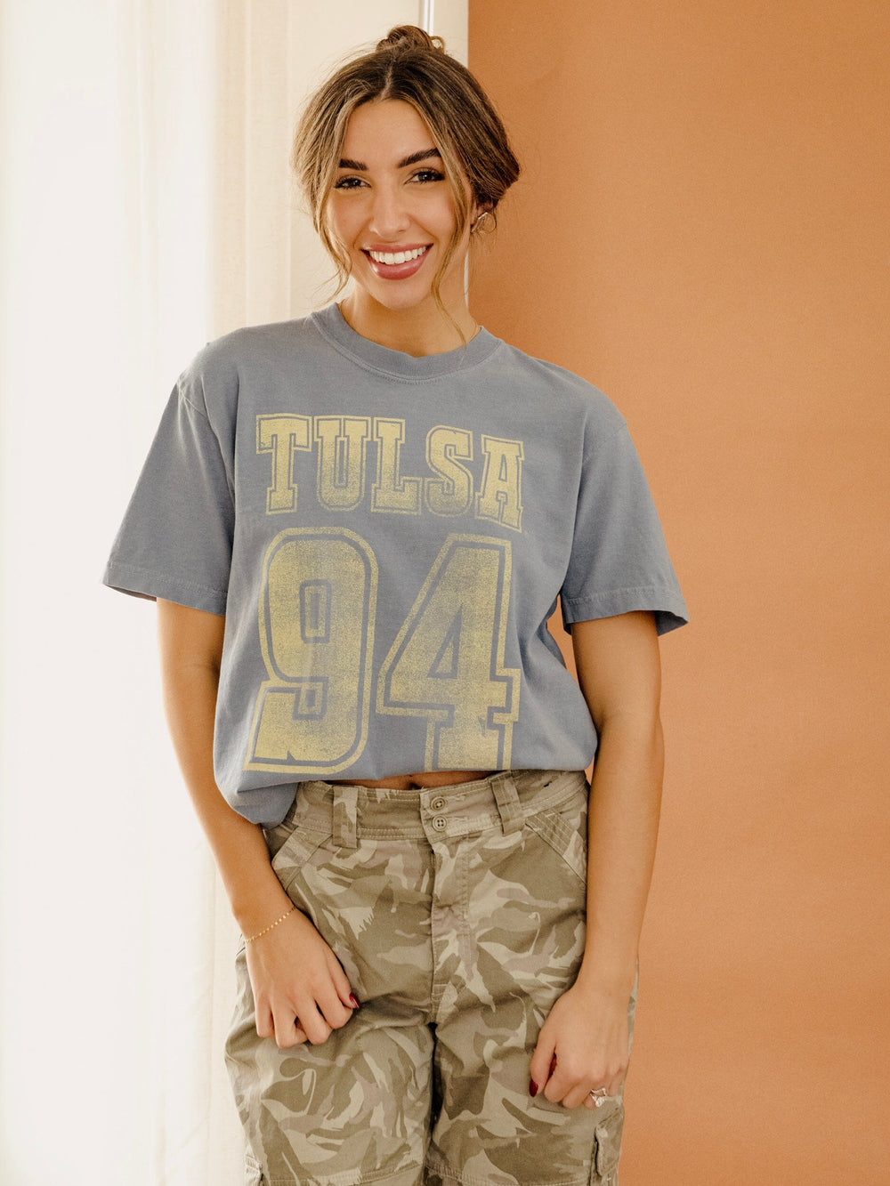 University of Tulsa Hurricane Navy Player Tshirt