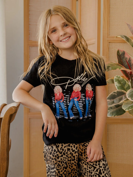 Dolly Parton Triple Threat Youth Tshirt
