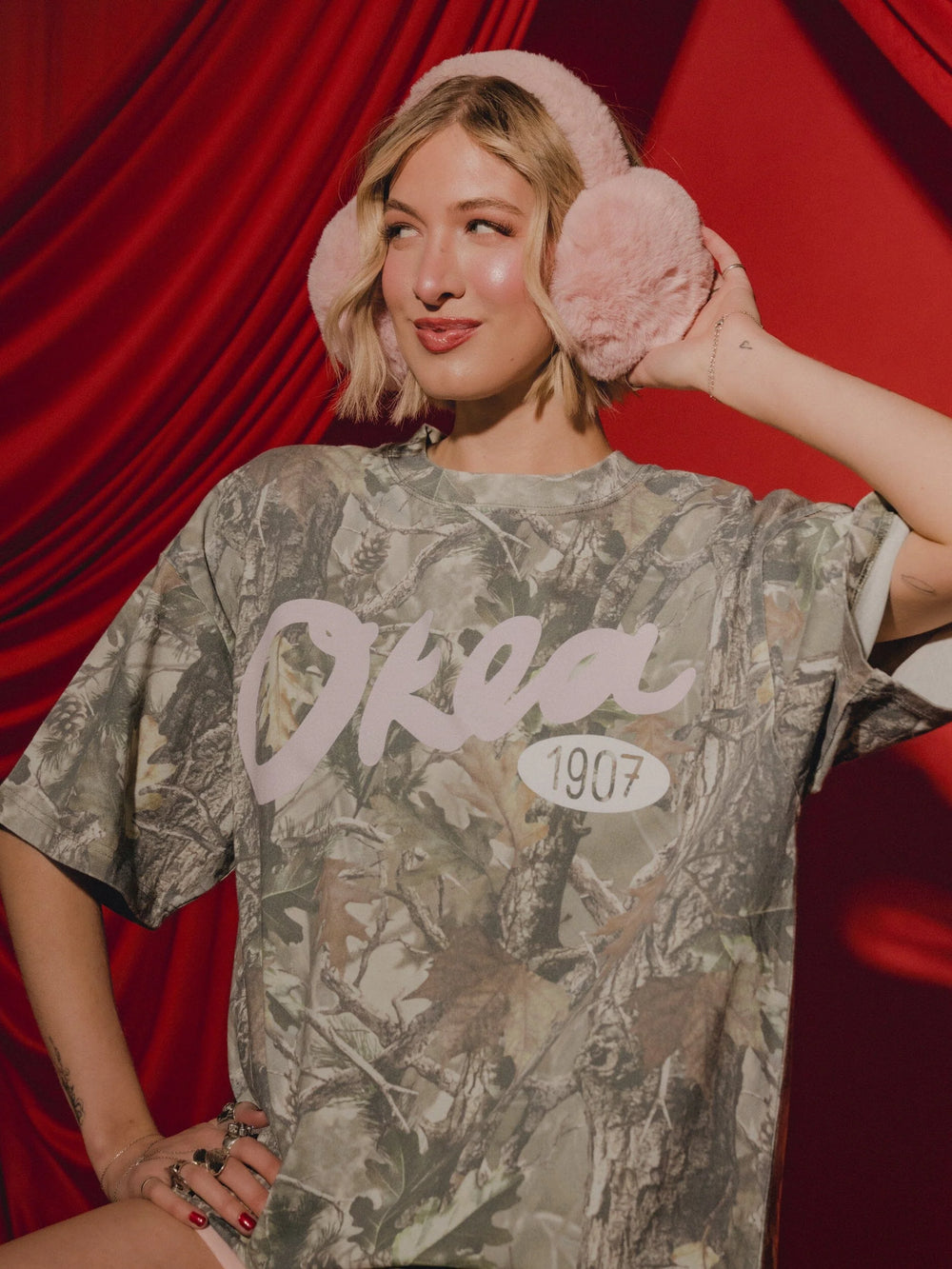 Okla Est 1907 Camo Tshirt