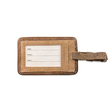 J.R.R. Tolkien Leather Luggage Tag