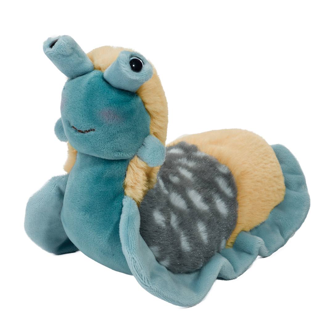 Laverne Slug stuffed animal by Douglas with soft plush body