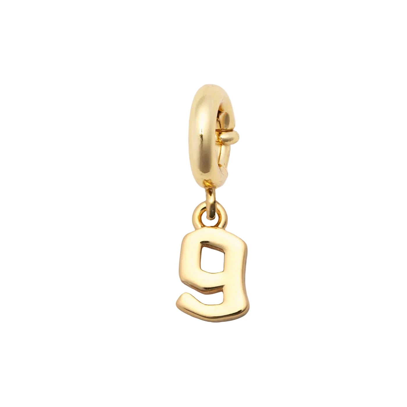 Little Words Project Gothic letter charm G bracelet charm