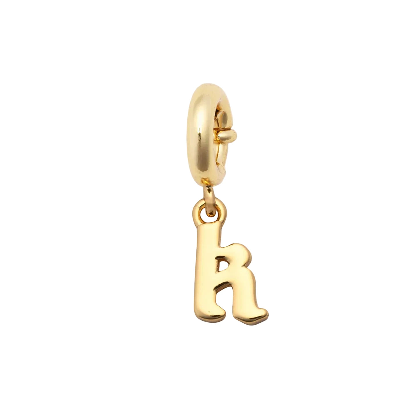 Little Words Project Gothic letter charm K bracelet charm