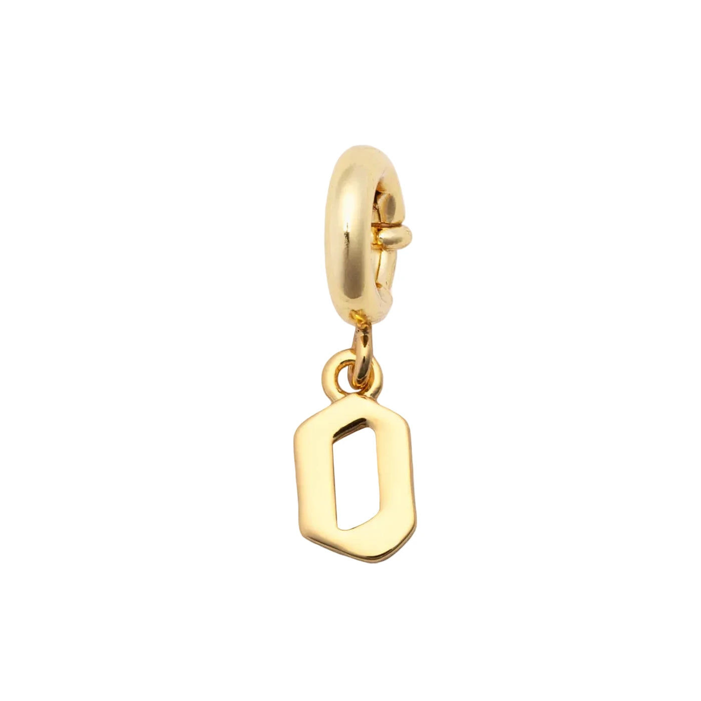 Little Words Project Gothic letter charm O bracelet charm