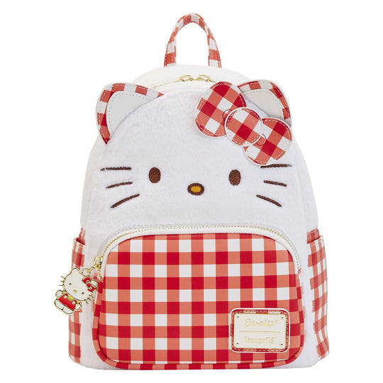 Loungefly - Hello Kitty Gingham Cosplay Mini Backpack