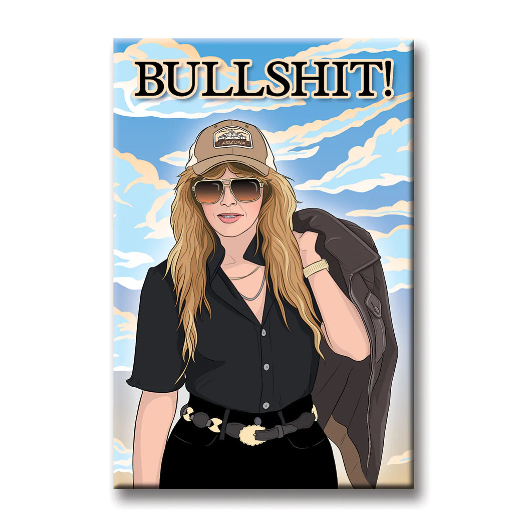 Poker Face Bullshit Magnet
