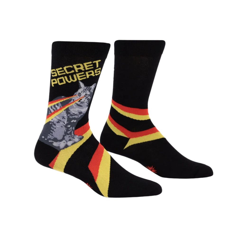 Secret Powers Men's Crew Socks