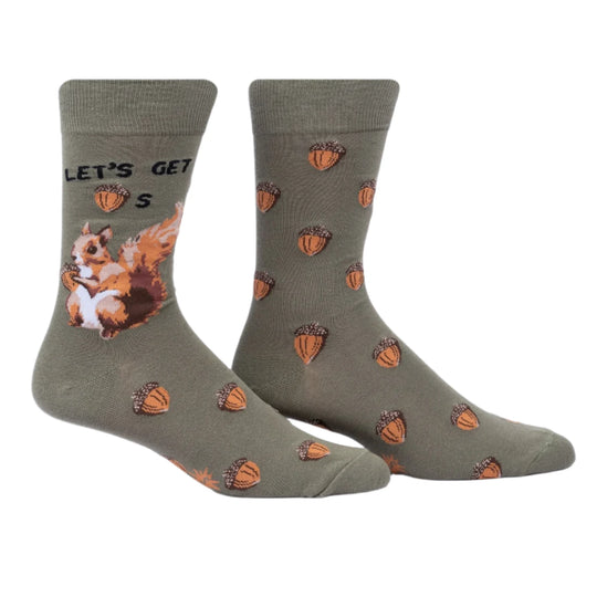 Let's Get Nuts Men's Socks