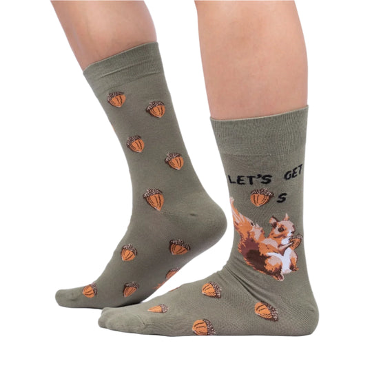 Let's Get Nuts Men's Socks
