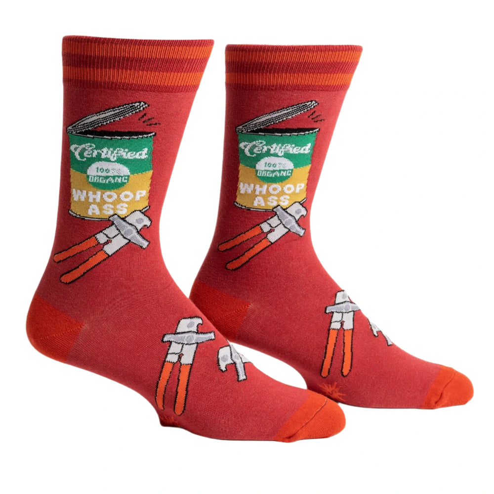 Opening Up A Can Men's Socks