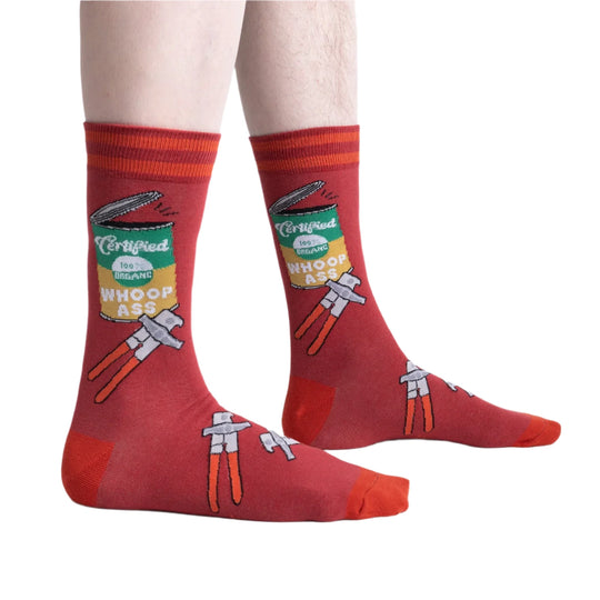Opening Up A Can Men's Socks