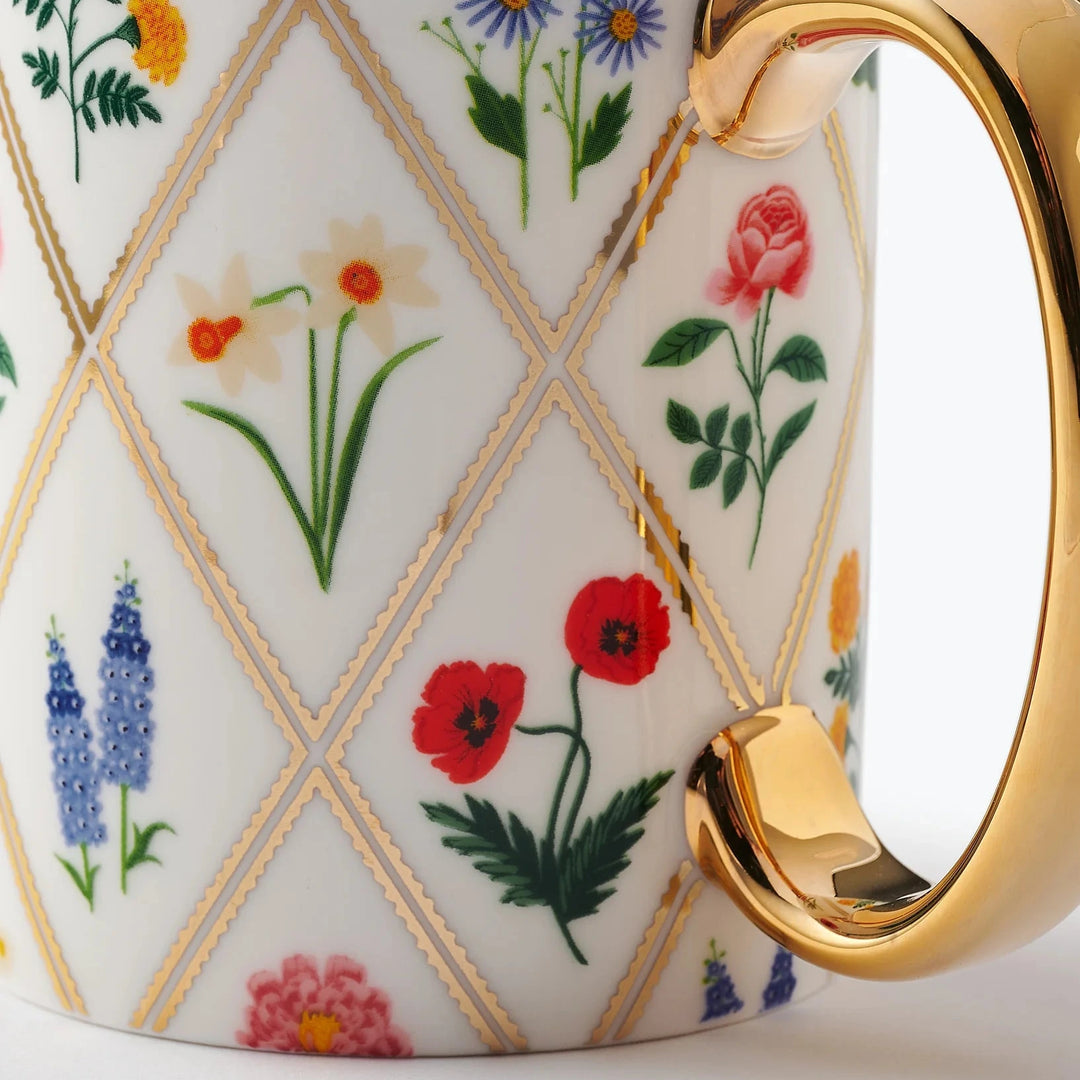 Garden Study Porcelain Mug